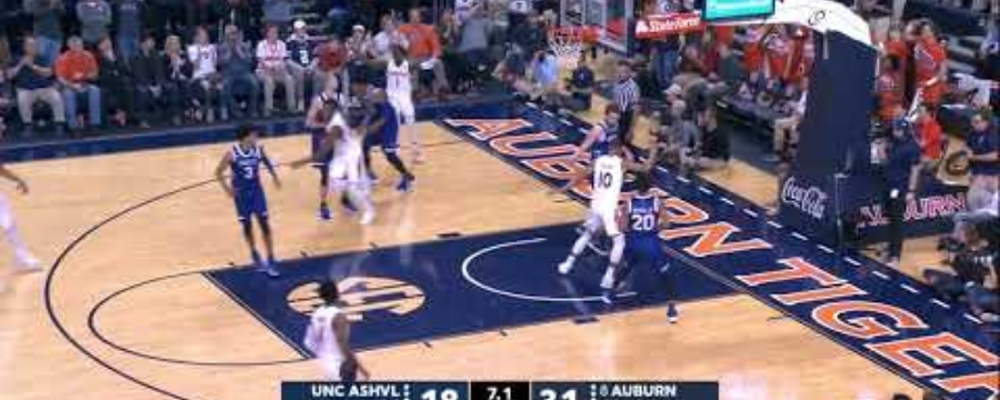 Auburn Men's Basketball vs. UNC-Ashville Highlights