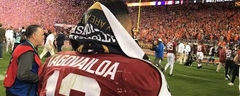 Follow Tua Tagovailoa off the field after the National Championship